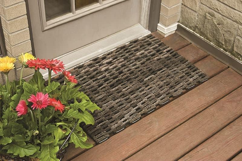 American Floor Mats - Recycled Rubber Tire Link Mats 24" x 36"