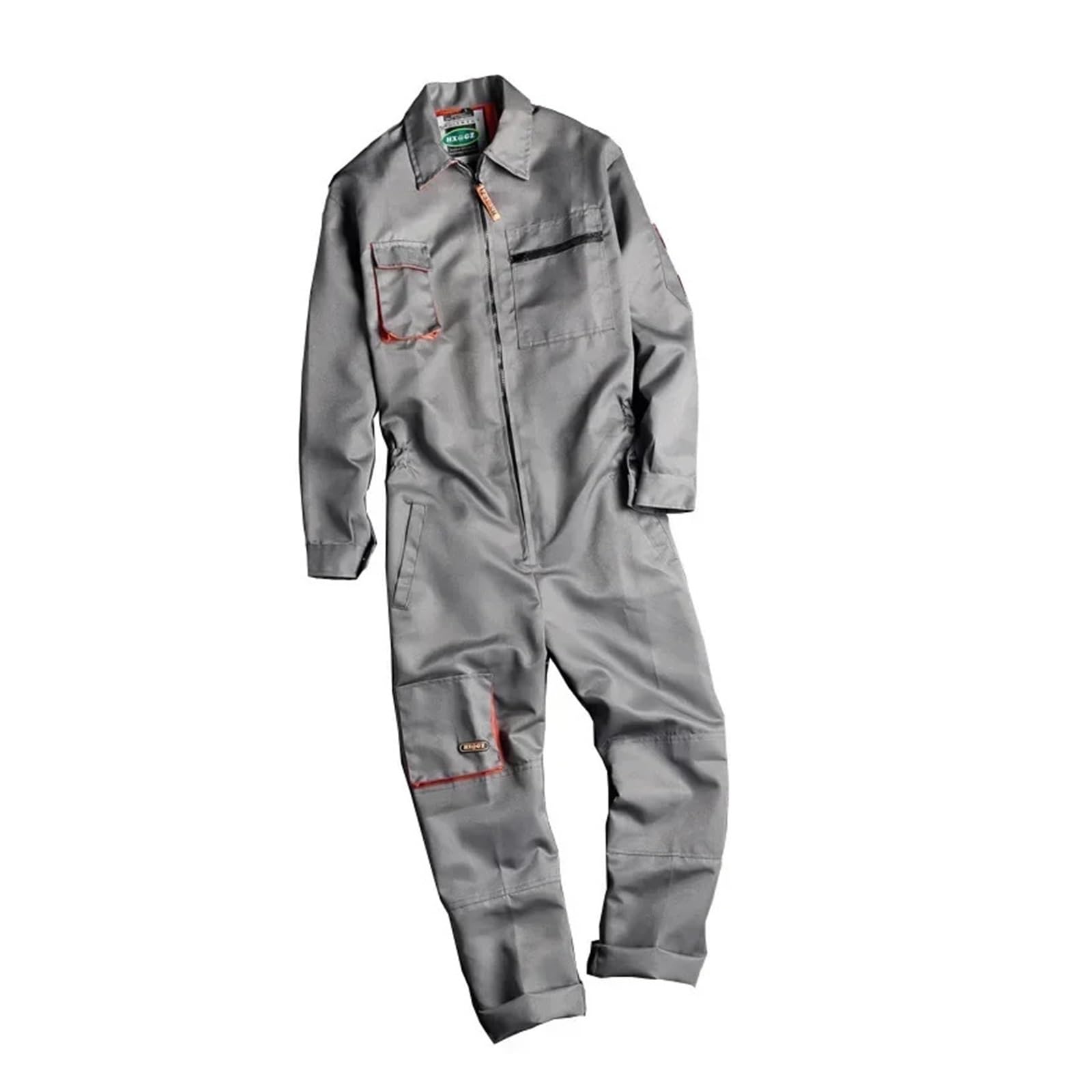 Tuta Da Lavoro Uomo Tuta da lavoro Uomo Donna saldatura Officina di riparazione auto Vestiti meccanico Salopette Carpenteria(Long sleeve,L)