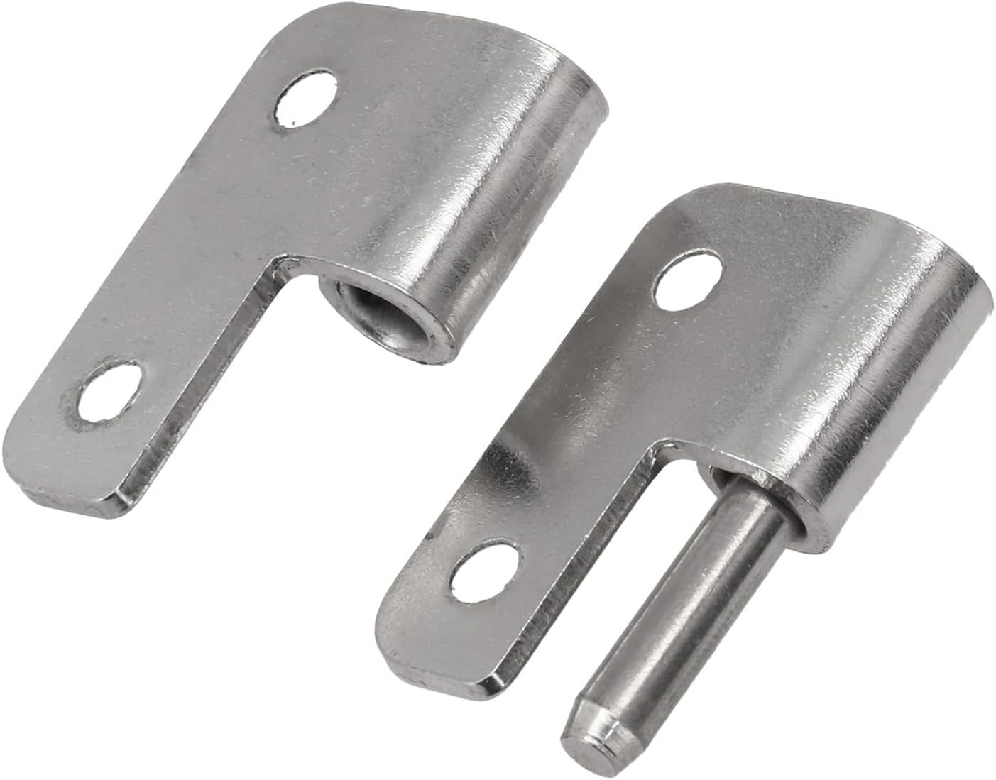 1PCS Left and Right Stainless Steel Removable Hinge Sliding Joint Flagpole Lifting Device Perfect for Cabinets and Wardrobes(Left)