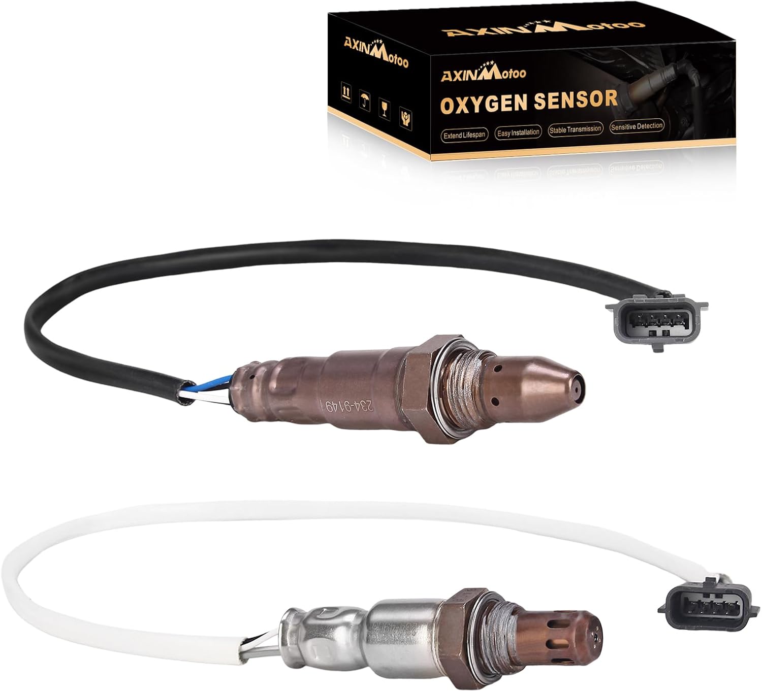 Oxygen O2 Sensor 234-9149 234-4906 Upstream Downstream Replacement for Nissan Rogue SL S SV 2014 2015 2016 2017 2018 2019, Special Edition 2019, Advance Exclusive Sense 2014 L4 2.5L 2PCS