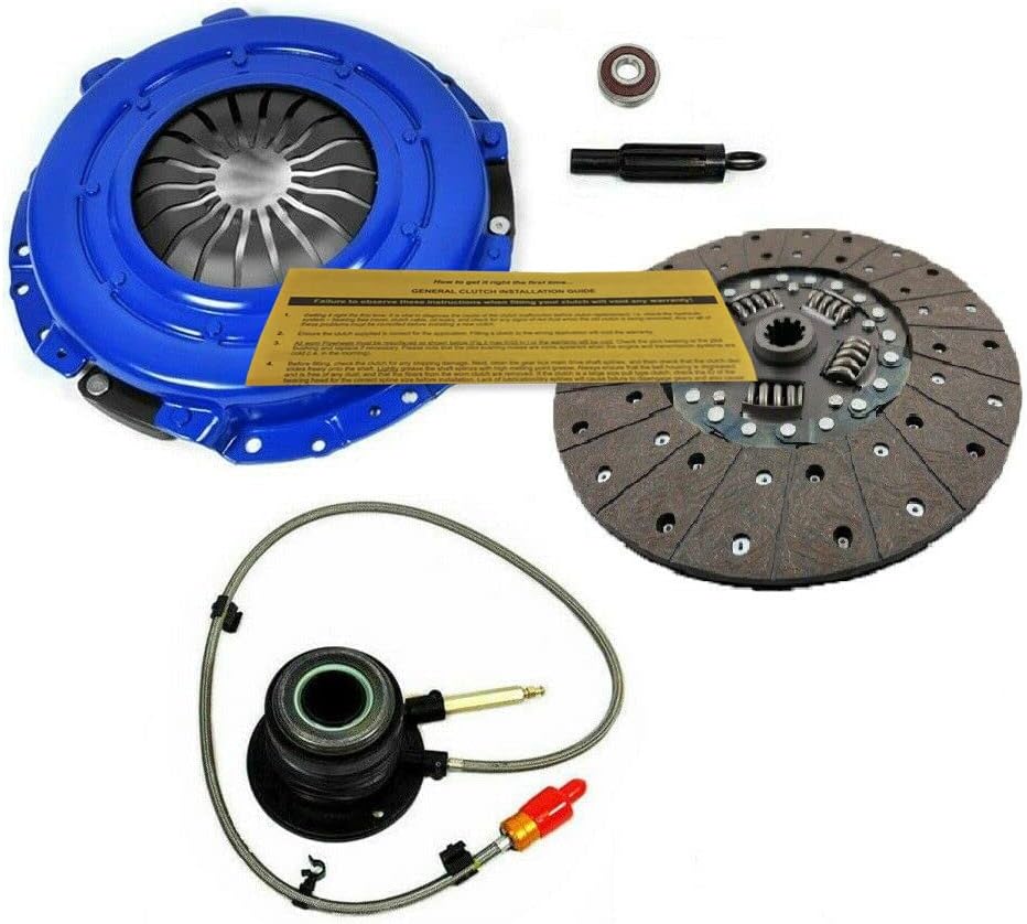 EFT Stage 2 Clutch Kit With Slave Cylinder for 2002-2006 Silverado Sierra 1500, 2500 with 4.8L, 5.3L Engine - Crafted for Improved Torque Handling & Smooth Clutch Engagement - 12 Month Brand Warranty