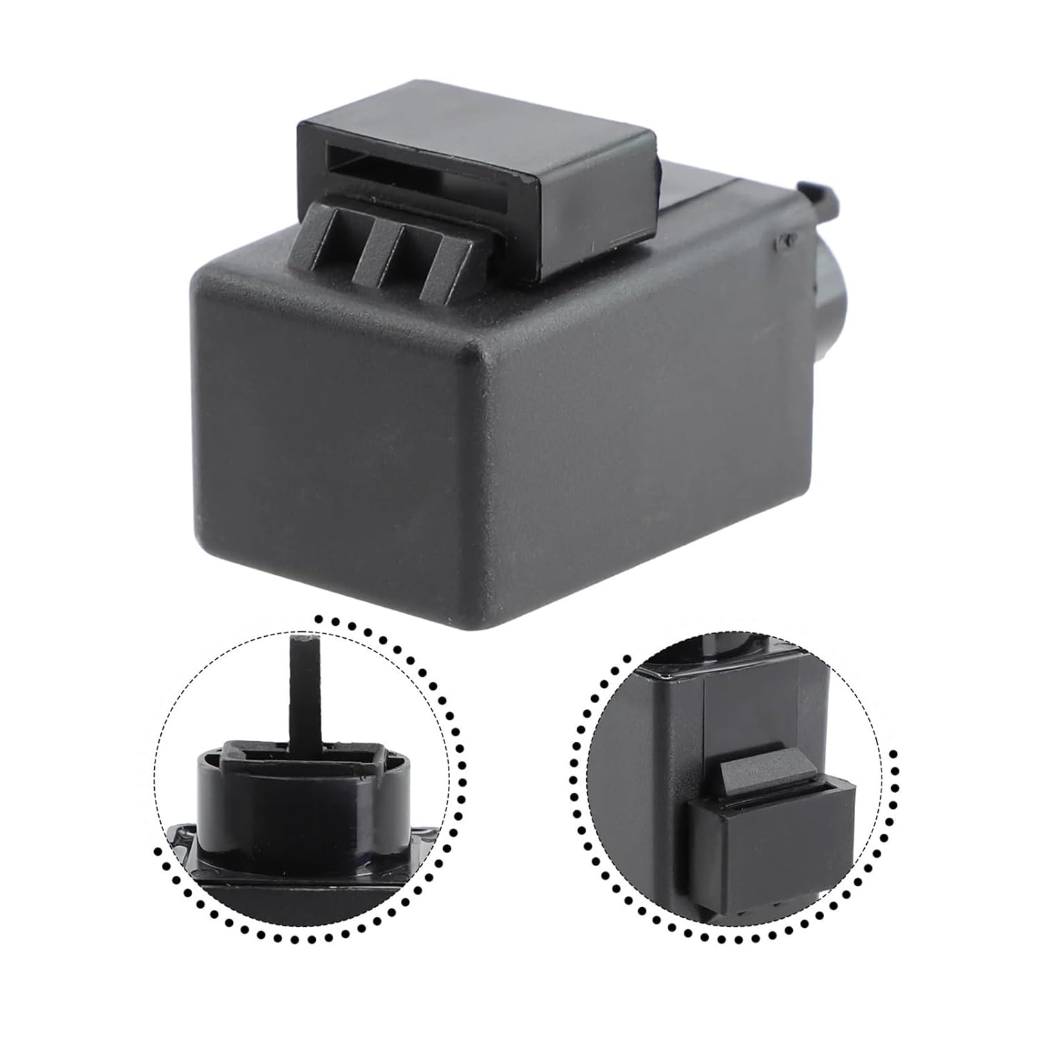 Universal 2-Pin 12V LED Motorcycle Flasher Relay Electronic Blinker Turn Signal Flasher Motorcycle Adjustable Light Flash Relay