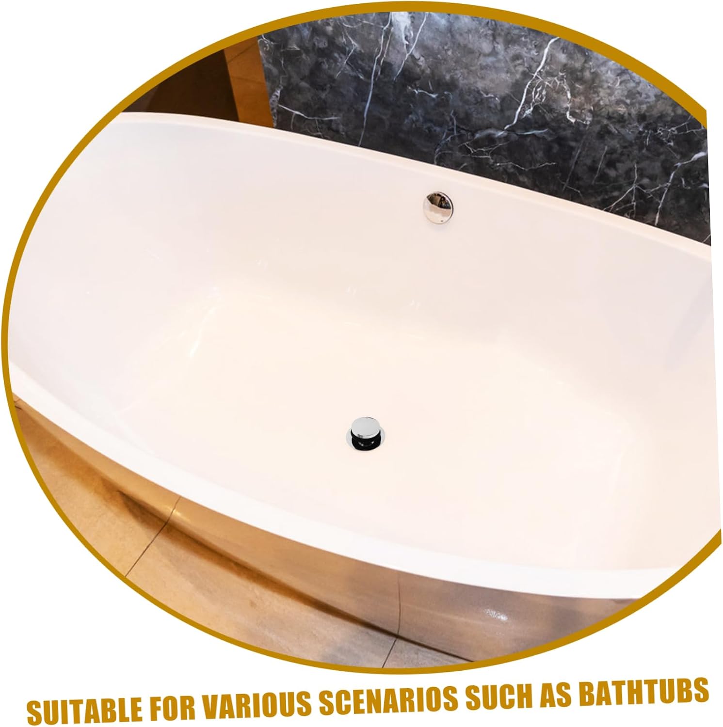 ABOOFAN Replacement Sink Stopper Tub Stopper Bathtub Drain Bathroom Sink Stopper Bath Drain Sink Drain Stopper Universal Tub Drain Stopper Bathroom Sink Plug Sink Drain Plug