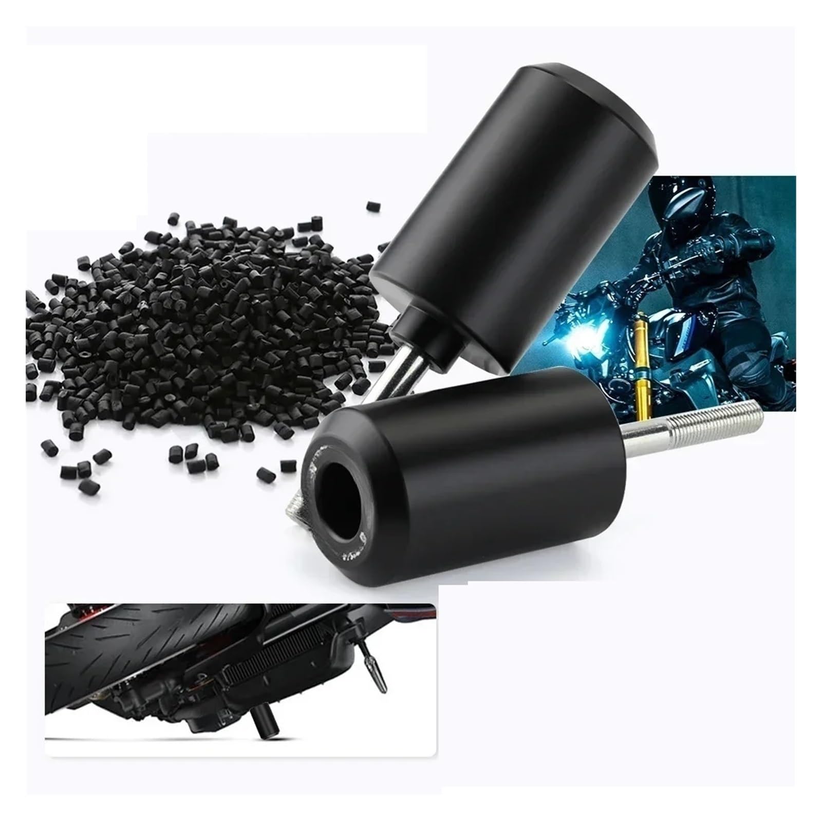 Moto Protezione Antiurto Ruote Paratelaio Crash Protector Per GSXS 950 GSXS1000 GSX-S 1000 Moto Protezione dalla caduta Motore Pad Accessori