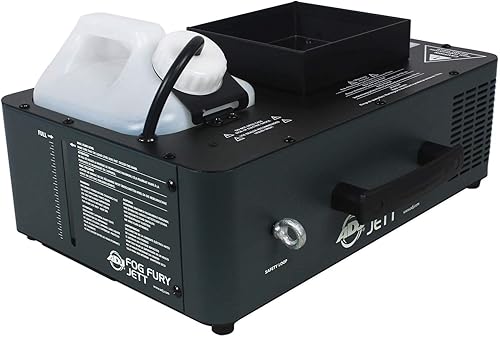 Miniatura 4 de ADJ Máquina de humo Fog Fury Jett y luces LED + líquido de jugo de niebla ecológica, 2 galones