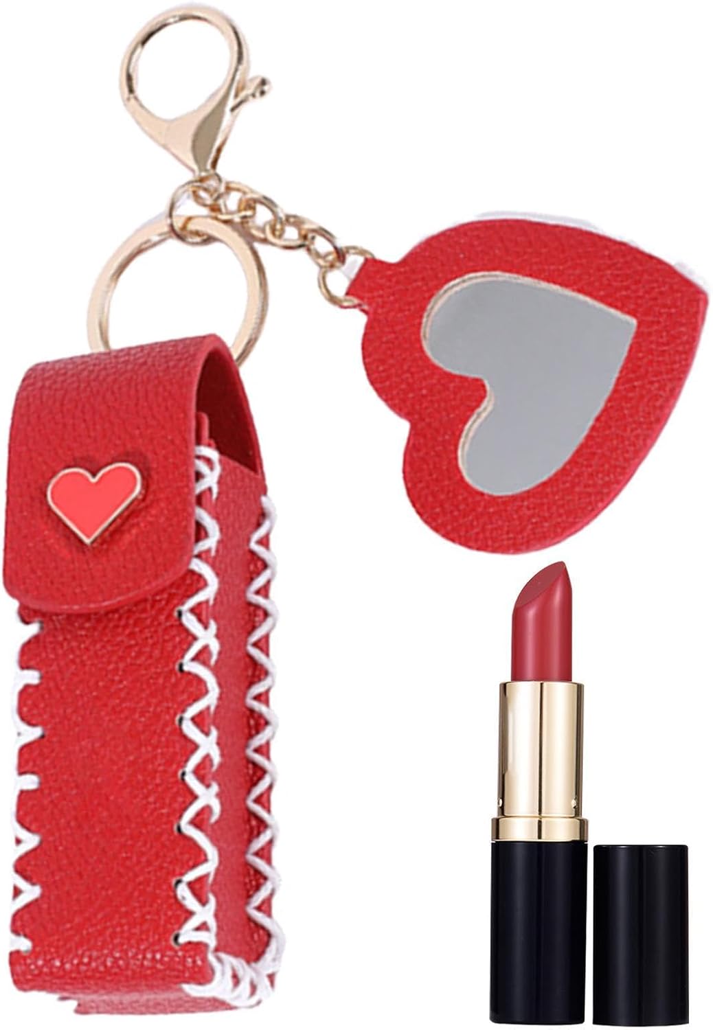Lipstick Lip Gloss Travel Storage Case Waterproof Ergonomic Belt Lipstick