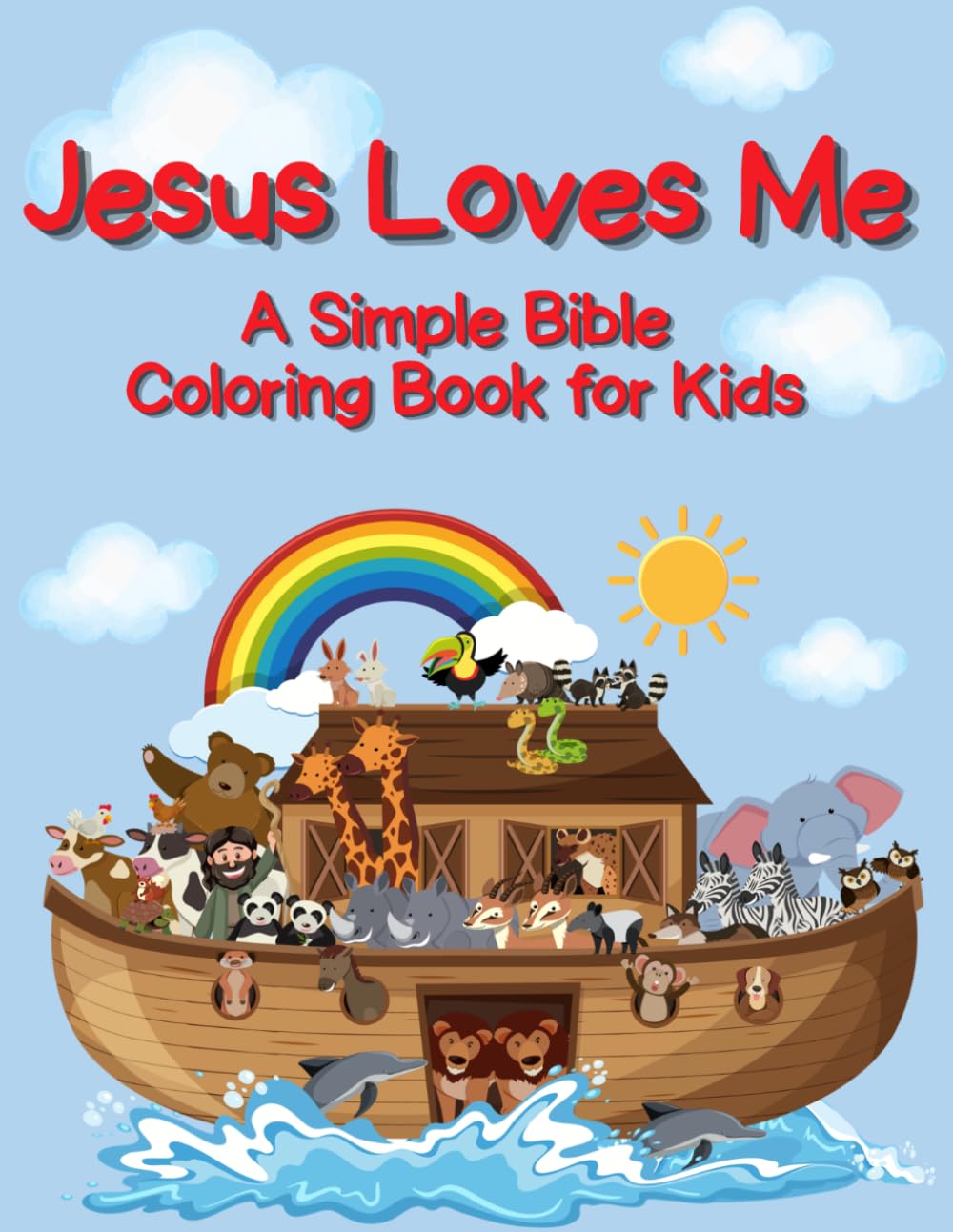 Jesus Loves Me Coloring Book