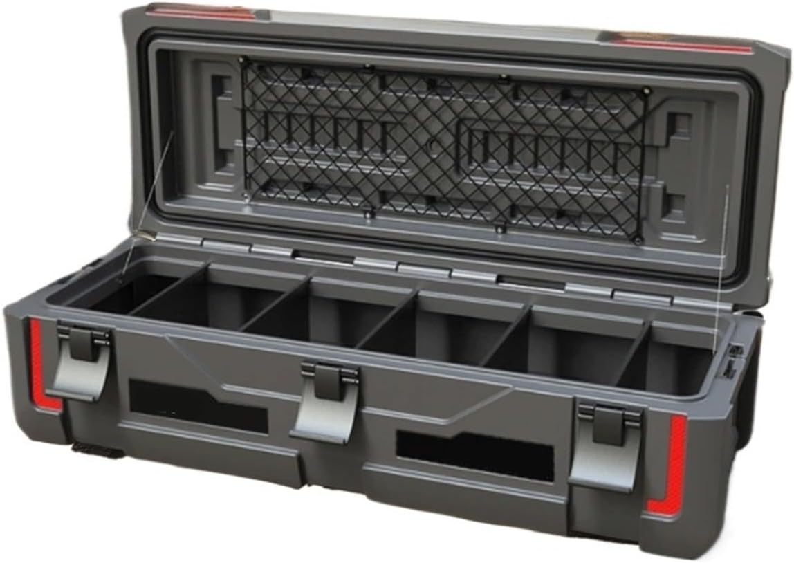 Heavy-Duty 110L Roof Trunk Plastic HDPE Storage Box