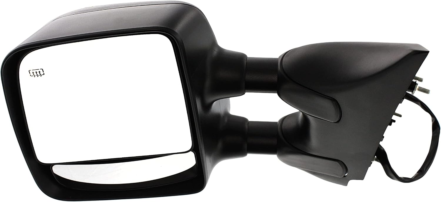 Garage-Pro Mirror Compatible with 2004-2015 Nissan Titan Towing, Driver Side, Heated, Power Glass, Blind Spot Glass