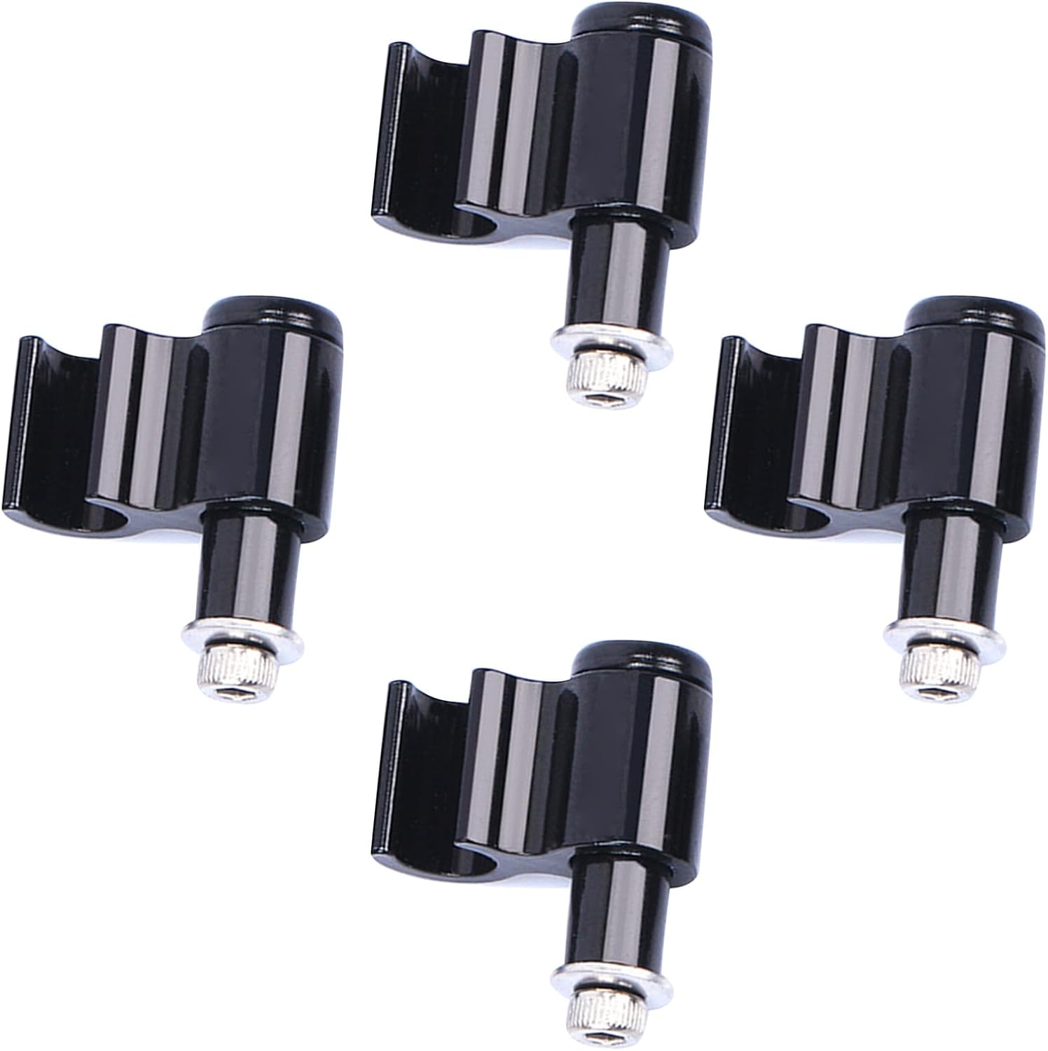 4Pcs Bicycles Cable Clamps Hydraulic Brake Cable Housing Clamps Oil Tube Fixed Conversion Wire Frame Mounting Clip