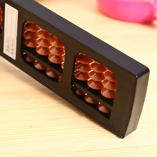 Miniatura 6 de Ábaco, 17 dígitos Ábaco Soroban perlas columna tradicional niño escuela matemáticas aprendizaje