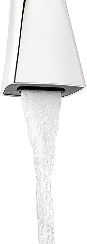 Miniatura 2 de Pfister Venturi F5297VNC - Grifo de cocina con rociador desplegable y dispensador de jabón, mango único, arco alto, acabado cromado pulido, F5297VNC