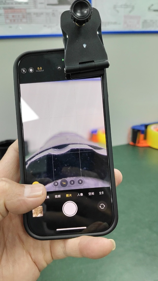 APEXEL 2in1 クリップ式スマホレンズセット 0.45X広角+12.5Xマクロ