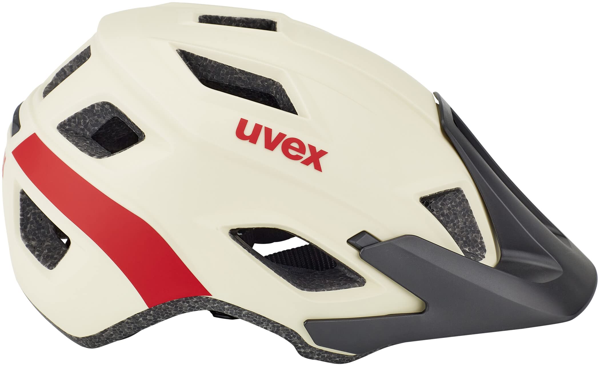 uvex access - lekki kask MTB unisex - indywidualna regulacja wielkości - udoskonalona wentylacja - sand red matt - 57-62 cm