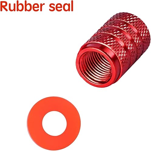 Miniatura 3 de Tire Valve Stem Caps,Black,tire caps,8pcs,with O Rubber Seal,Corrosion Resistant,No air Leaking,Dustproof,Universal Stem Covers for Cars Trucks