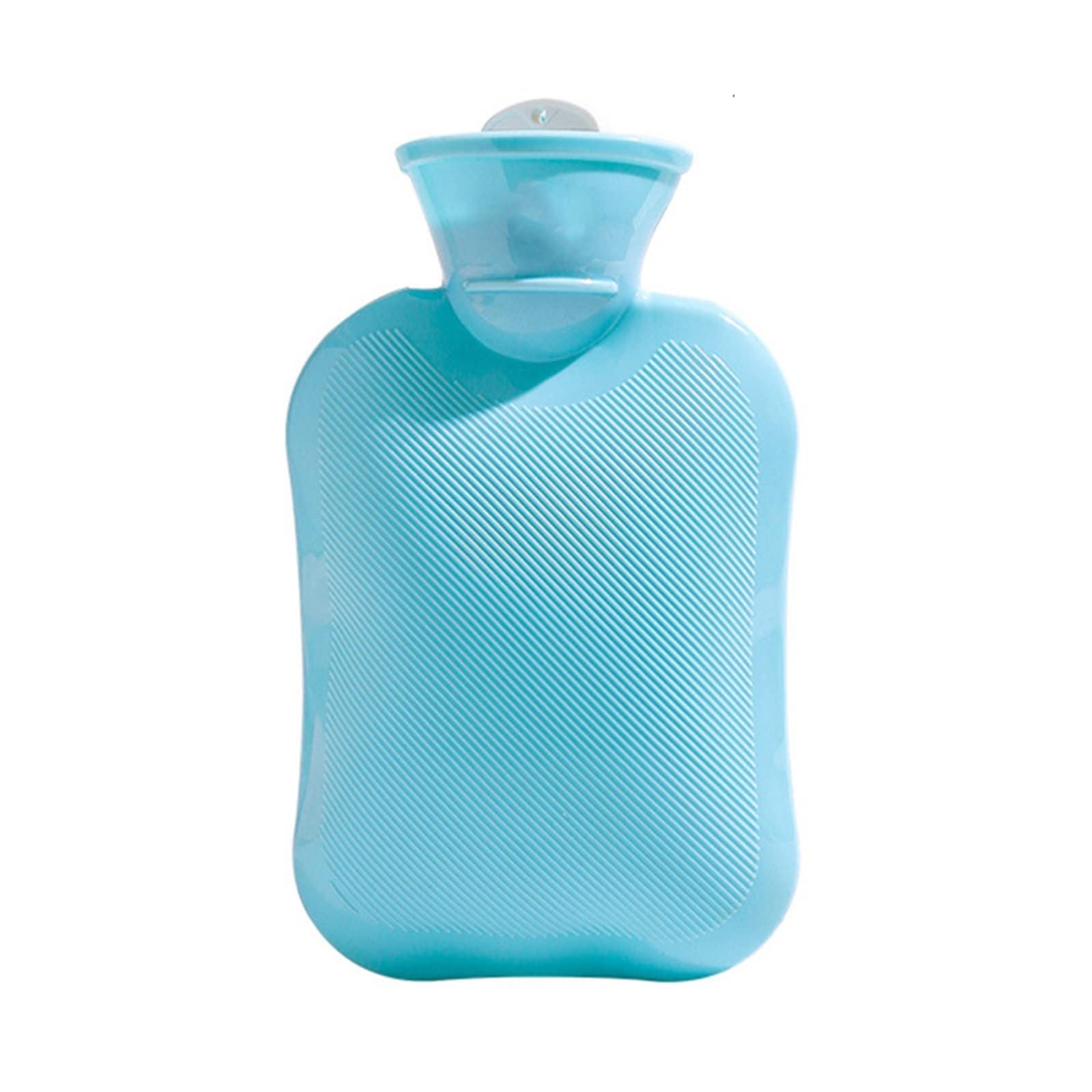 Bolsa de Agua Caliente Botellas de Agua Caliente Gruesas, Bolsa de Agua Caliente portátil de Goma for Invierno, Calentador de Manos, Bolsillo, Botella de Agua Caliente for pies(Grey)