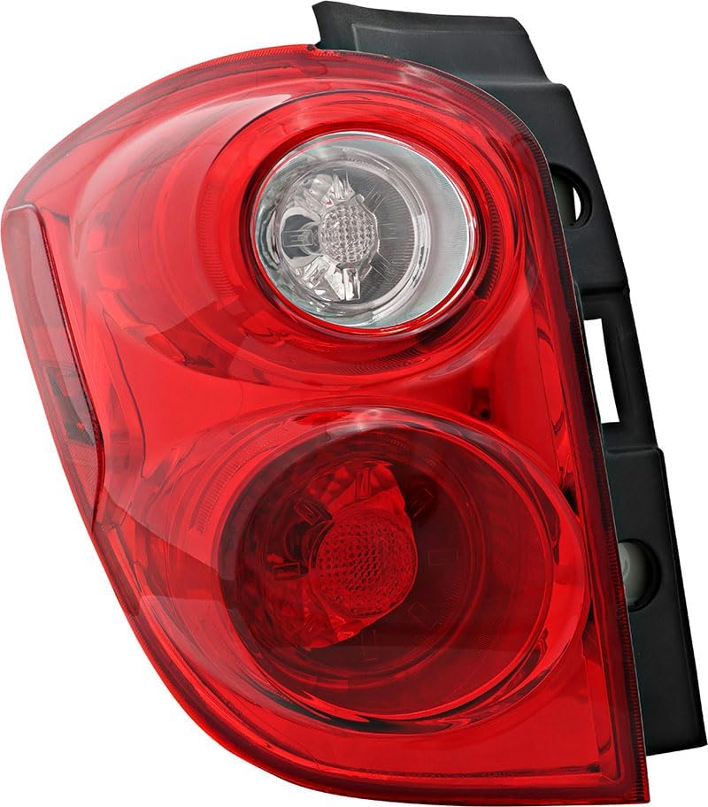 Compatible with Chevrolet Chevy Equinox Tail Light Lamp 2010 2011 2012 2013 2014 2015 Driver Left Side