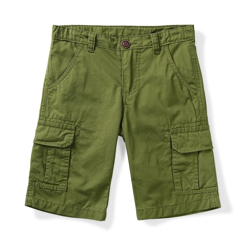 Short cargo décontracté léger multi-poches avec taille ajustable