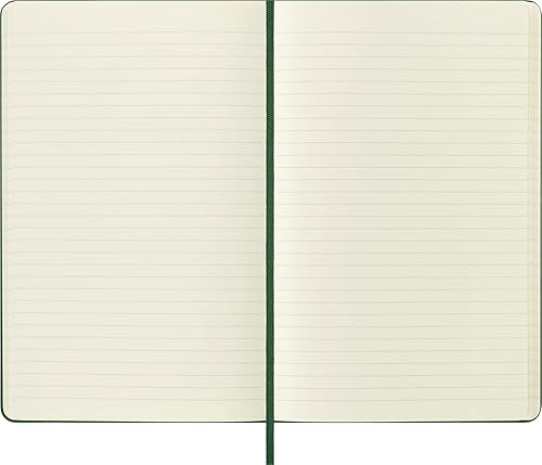 Miniatura 6 de Moleskine - Cuaderno grande, rayado, verde mirto, tapa dura (5 x 8.25 pulgadas)