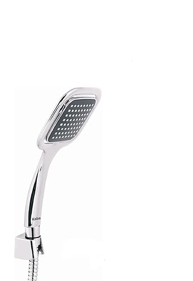 KABA Single Flow Hand Shower With1.5mtr SS Flexible Hose & ABS Hook