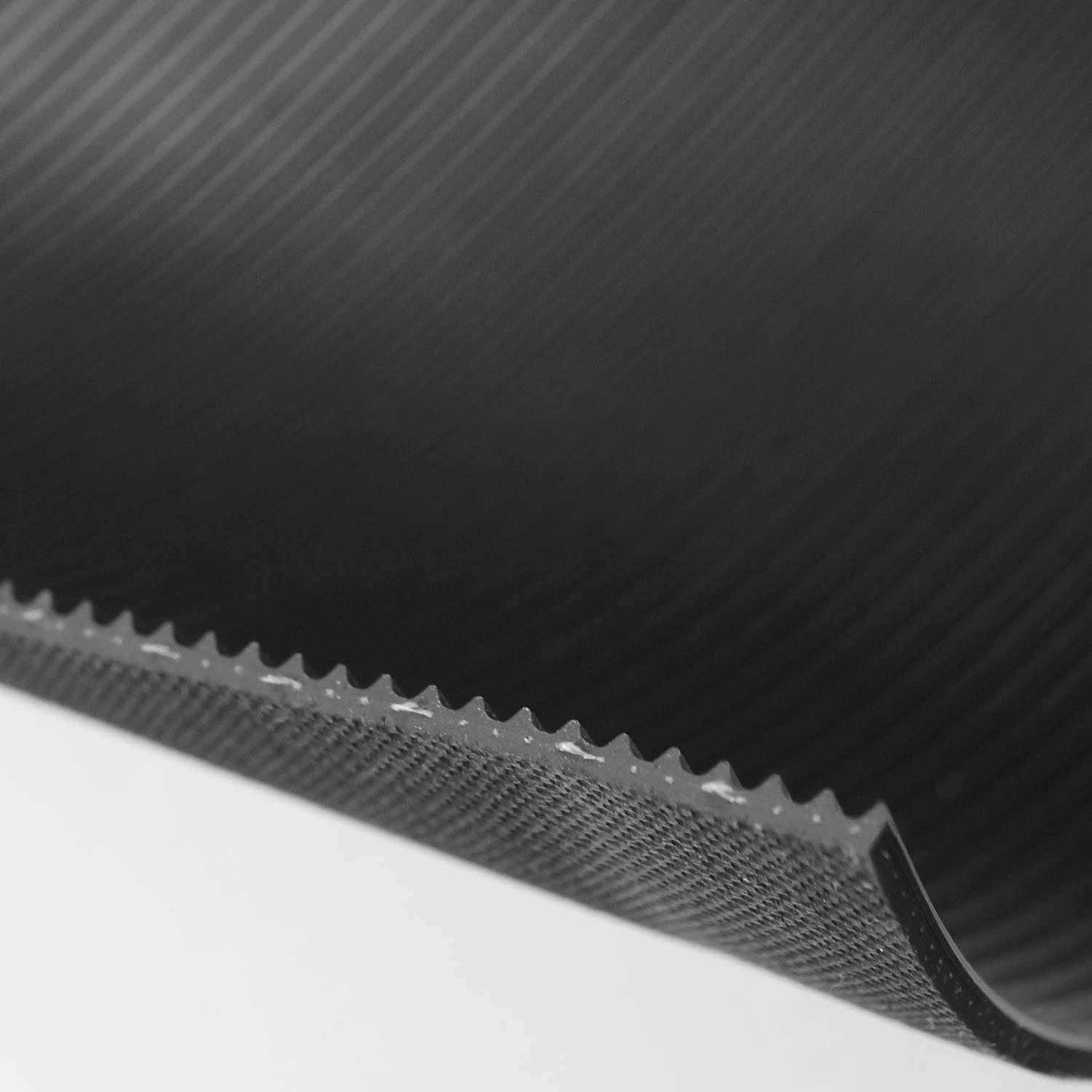 4m² Feinriefenmatte mit Gewebeeinlage 1,2 x 3,33m Stärke: 3mm, Schwarz