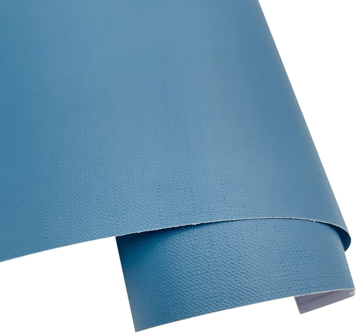 2 Pack Shelf Liners Royal Blue Woven Textured Self-Adhesive Solid Color Furniture Decorative Paper Line Drawer Organizers 17.7 Inch Wide