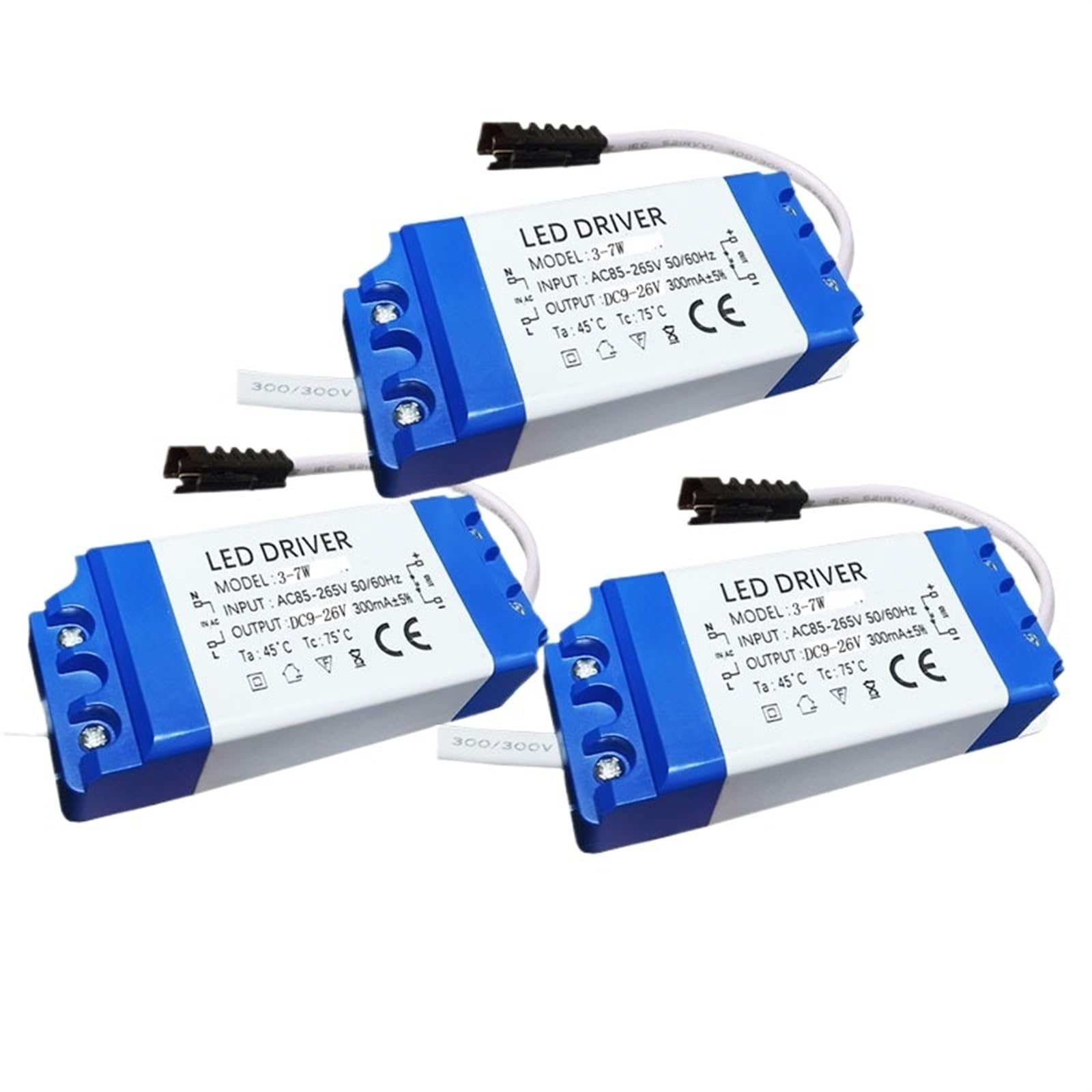Alimentation LED anti-scintillement 4-7W pour un éclairage stable sans fatigue oculaire