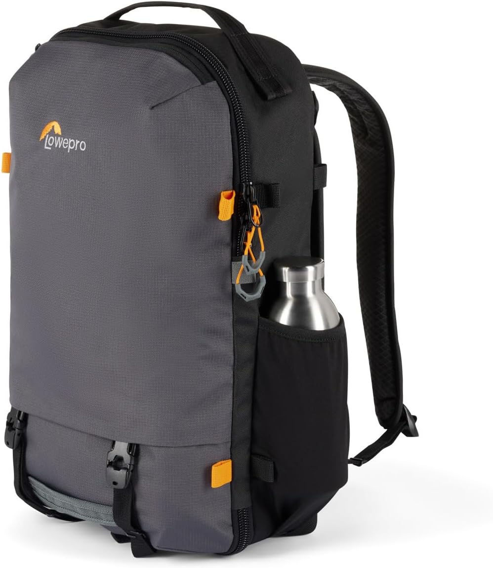 Lowepro Trekker Lite BP 250 AW 25.5L Camera and Laptop Backpack, Black/Gray