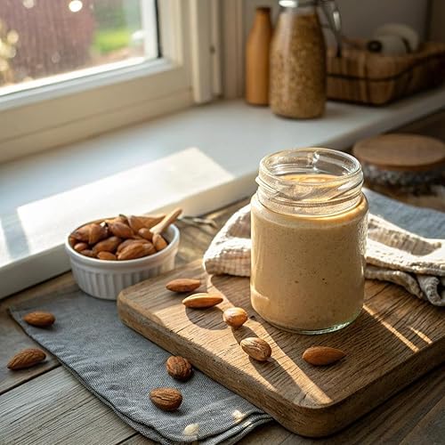 Vista 30 de BARNEY Mantequilla de almendras, chocolate, apta para dieta paleo, KETO, sin OMG, sin piel, 16 onzas