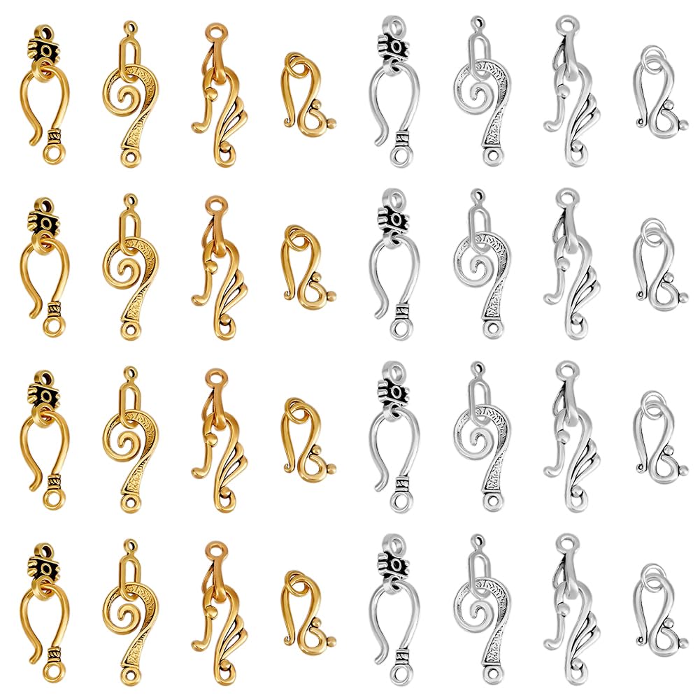 Fermoirs à bascule robustes pour sécuriser vos colliers et bracelets artisanaux