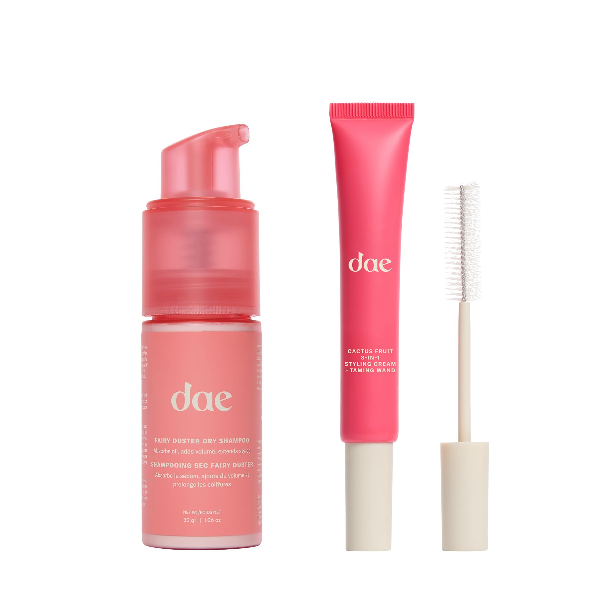 Hair Cactus Fruit 3-in-1 Syling Cream + Taming Wand & Fairy Duster Dry Shampoo