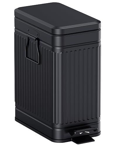 GibHerz 2.6 Gal Dog Poop Trash Can (Black)