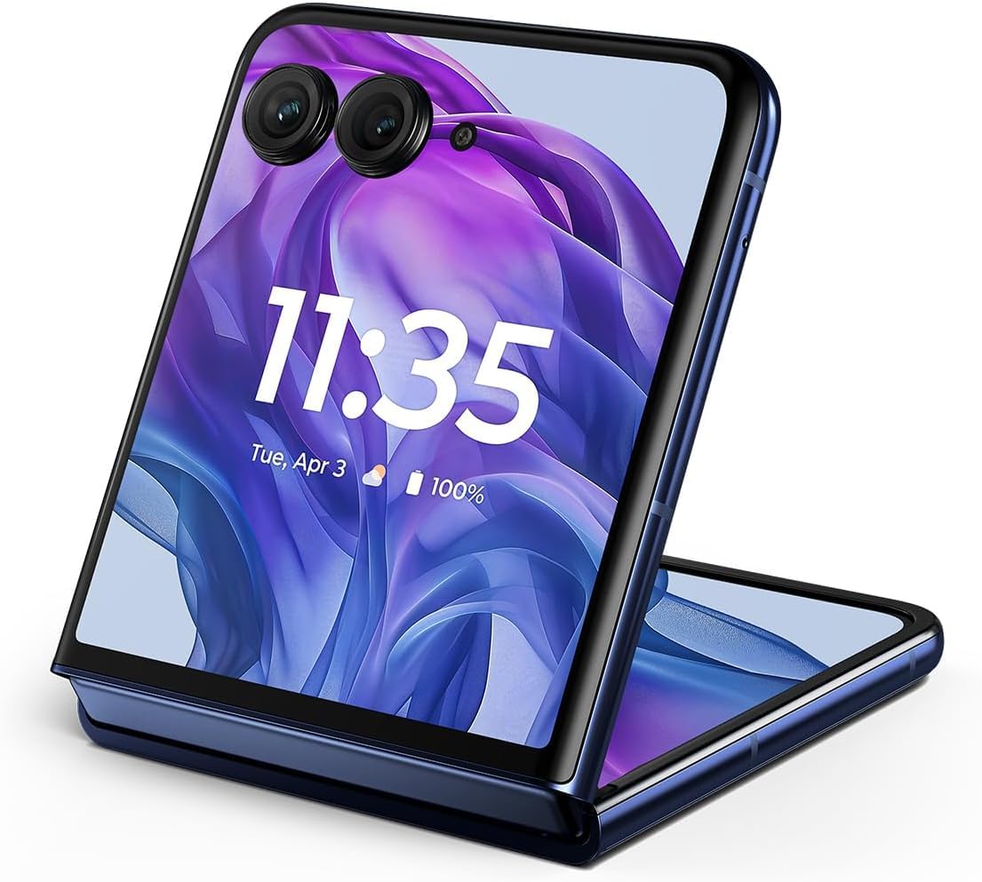 Amazon.com: Motorola Moto Razr+ 2024, 256GB + 12GB RAM, Midnight