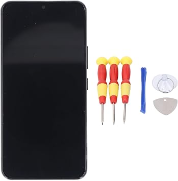Screen Replacement for S22 5G S901U INCELL US Version, LCD Display Digitizer Assembly with Frame & Repair Tools, No Fingerprint