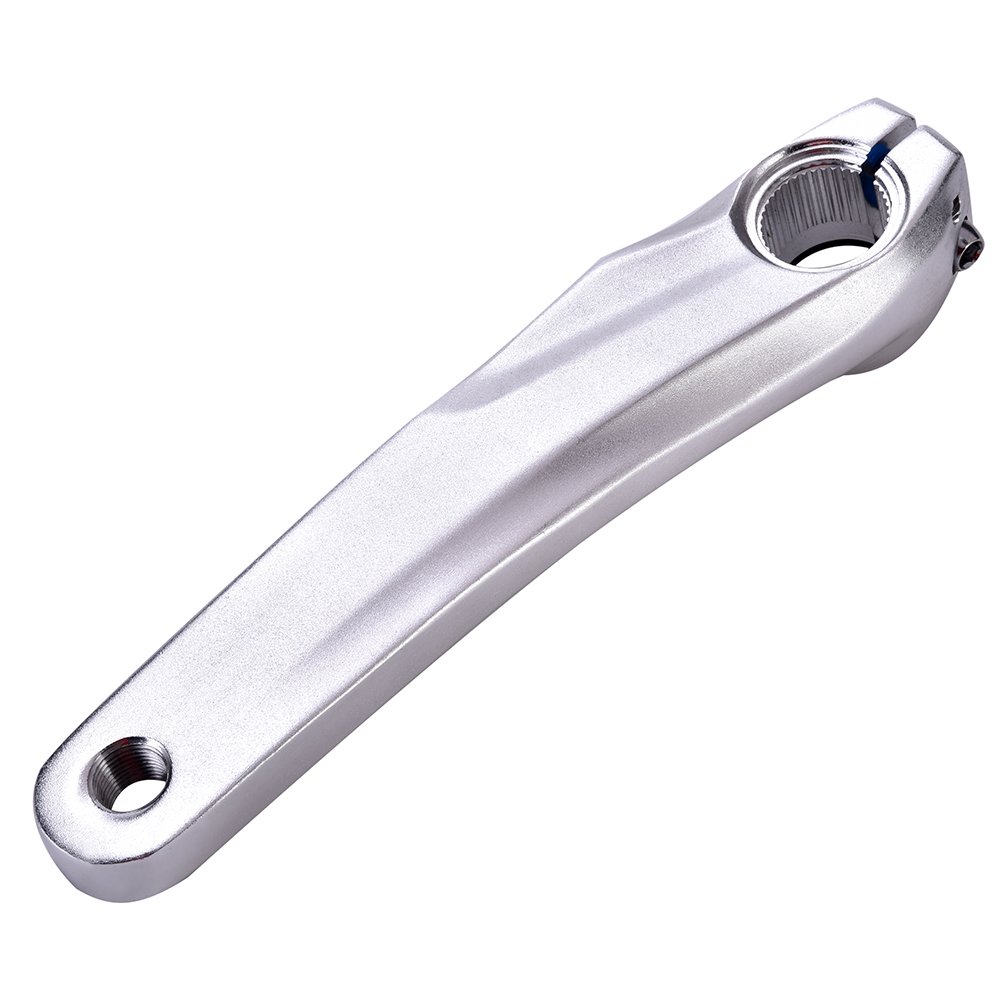 Tbest Brazo de biela de aleación de aluminio 170 mm Izquierda para bicicleta de carretera Reemplazo SLX XT 590610