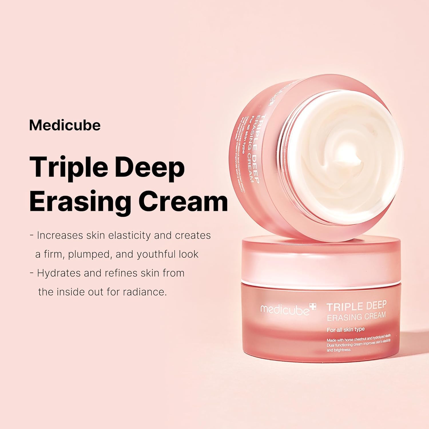 MEDICUBE Triple Collagen Cream 4.0 (50 ml), White, 50 ml (Pack of 1) - Image 3