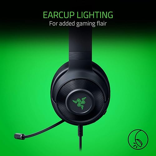 Miniatura 7 de Razer - Audífonos Kraken X Lite ultra ligeros para videojuegos Negro clásico normal