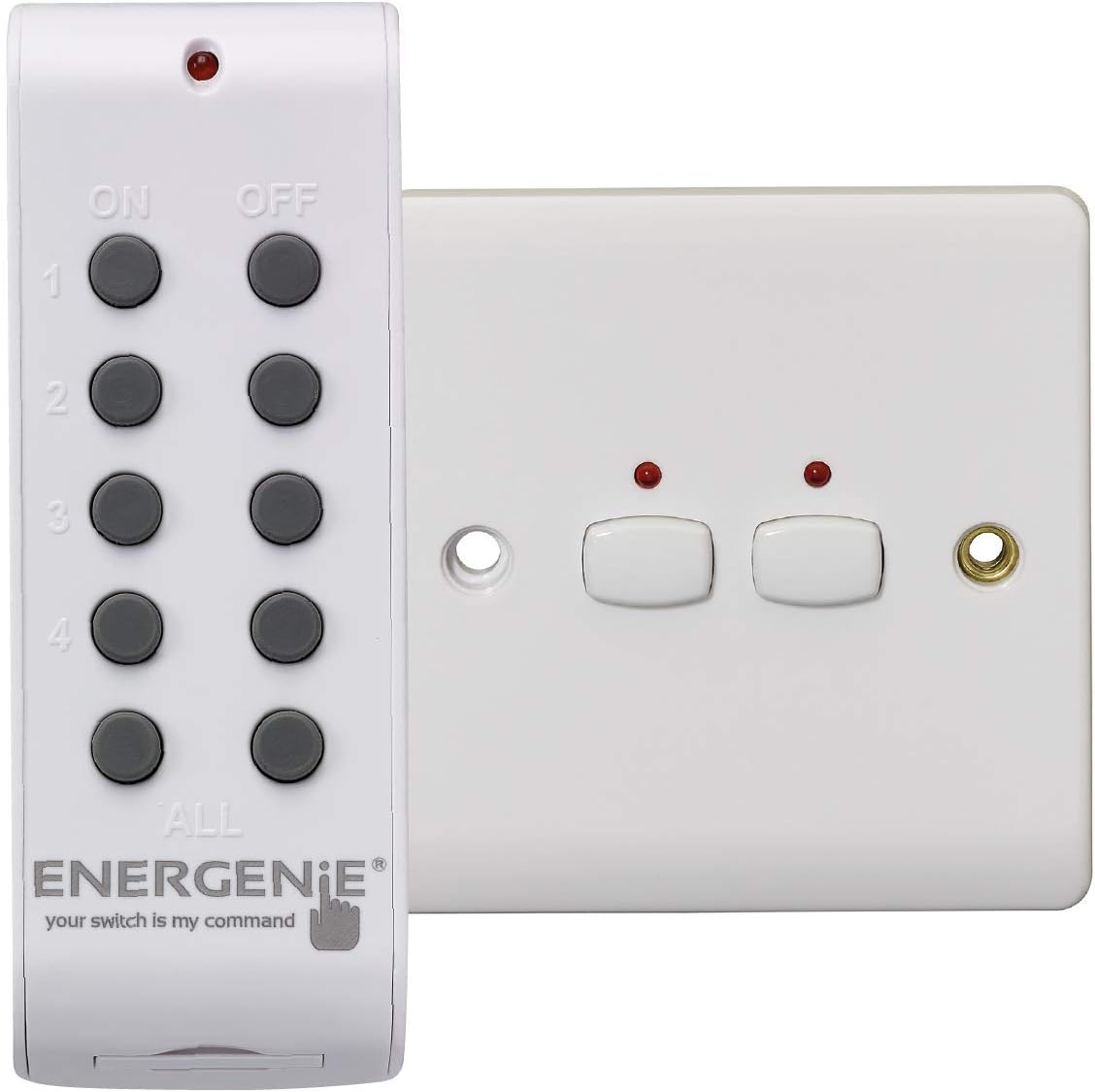 Energenie Remote Control Double Light Switch Amazon.co.uk DIY & Tools