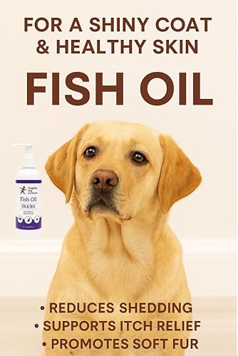 Miniatura 3 de Aceite de pescado para perros y gatos - Omega-3 con EPA y DHA - Apoya la salud de la piel, el abrigo y las articulaciones - Antioxidantes + vitamina