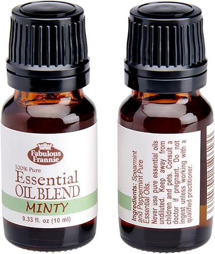 Miniatura 2 de Fabulous Frannie Mezcla de aceites esenciales de menta 100% puro, sin diluir, mezcla de aceites esenciales de menta y menta, 0.3 fl oz