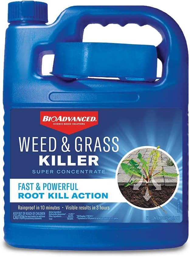 BioAdvanced Weed & Grass Killer, 64Ounce, Super