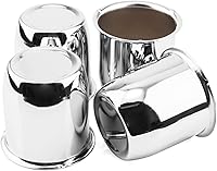 Vista 13 de 4 Piezas Tapas Centrales de Rueda de Remolque de 2.64 Pulgadas Push Through Diámetro de 2.64" Altura 2.4" para Rin de Camión SUV RV, Cubierta