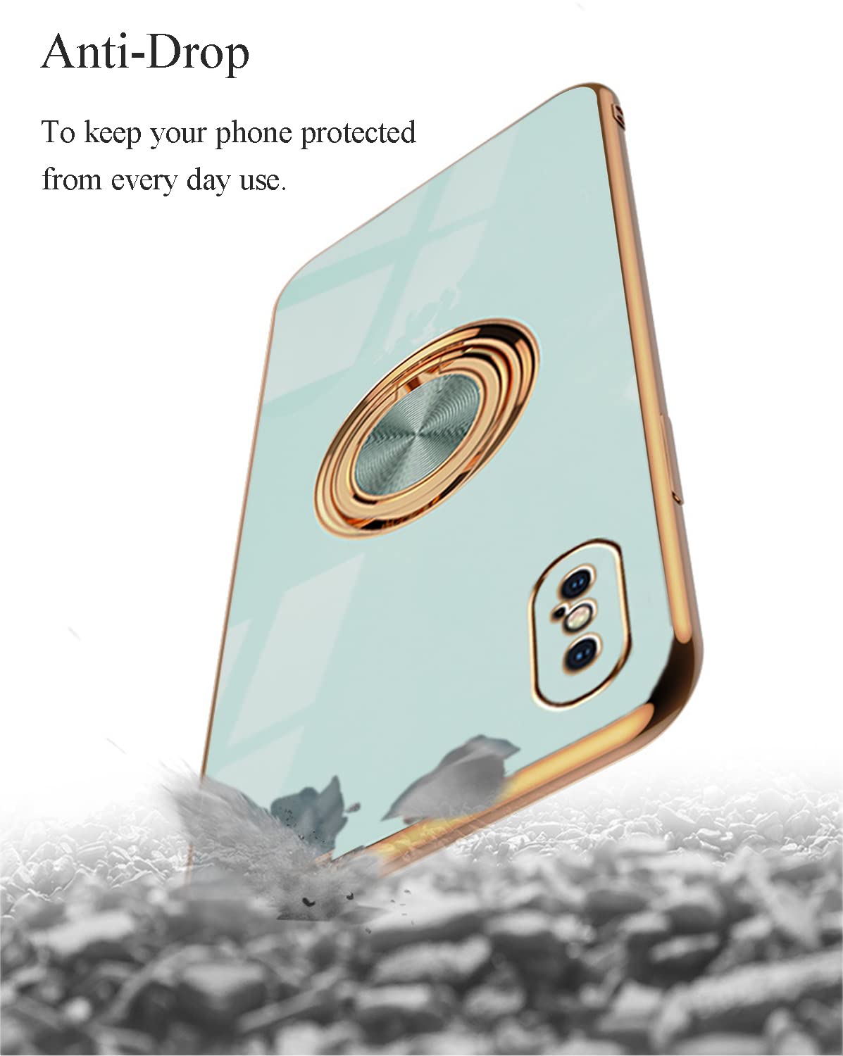 Custodia per iPhone XS con linguetta