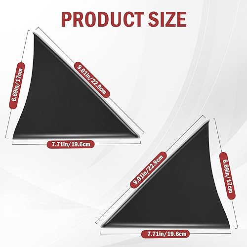 Miniatura 4 de Repuesto para panel superior de puerta delantera, lado del conductor y del pasajero 2007-2013, Chevrolet Silverado GMC Sierra Yukon 25857289 25857294