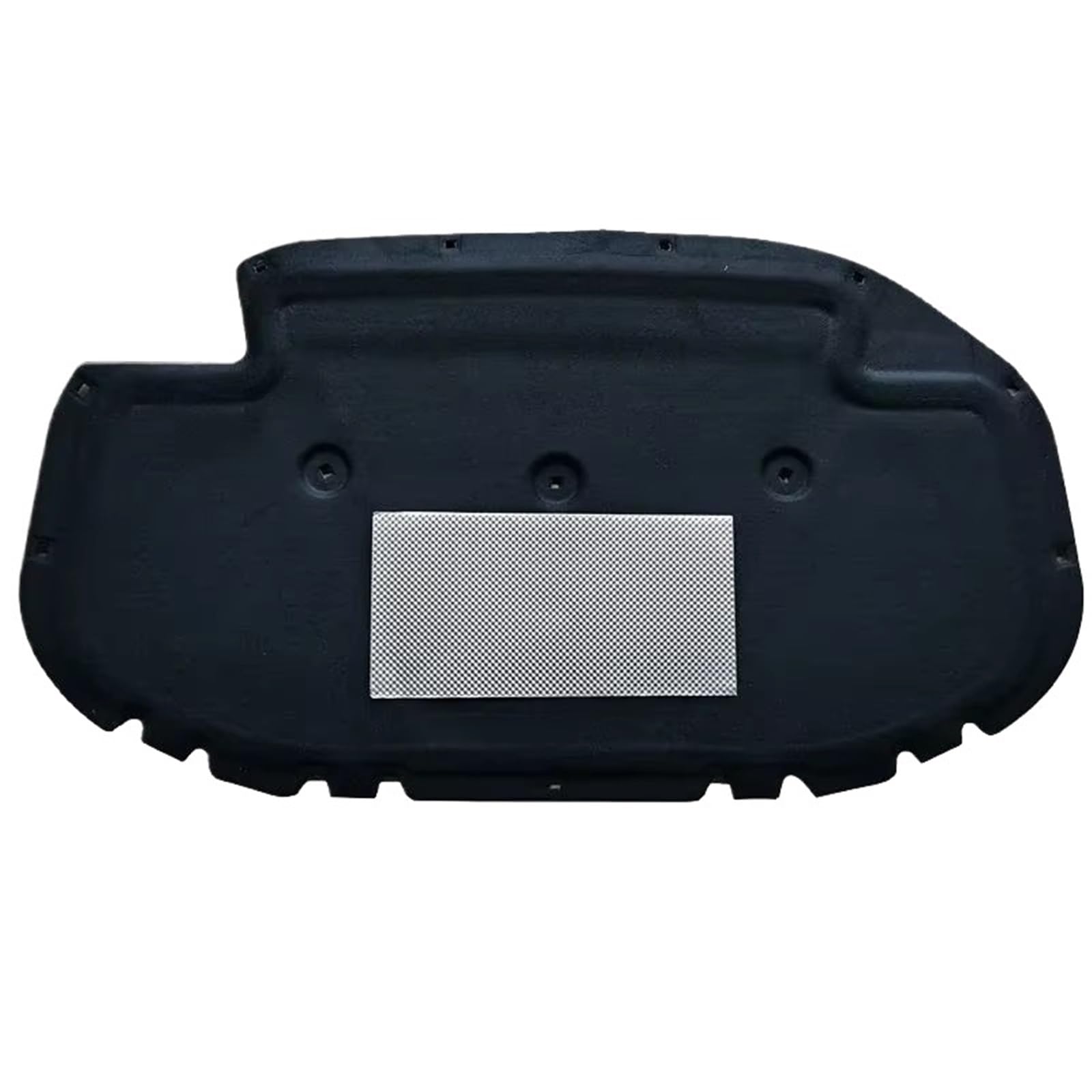 Eshgtuo A Piece Of Aluminum Car Bonnet Insulation Mat For Vw For Golf 7 Mk7 .5 2012~2021 Hood Sound Heat Insulation Cotton Pad Engine Insulations Mats(A Piece Of Aluminum)