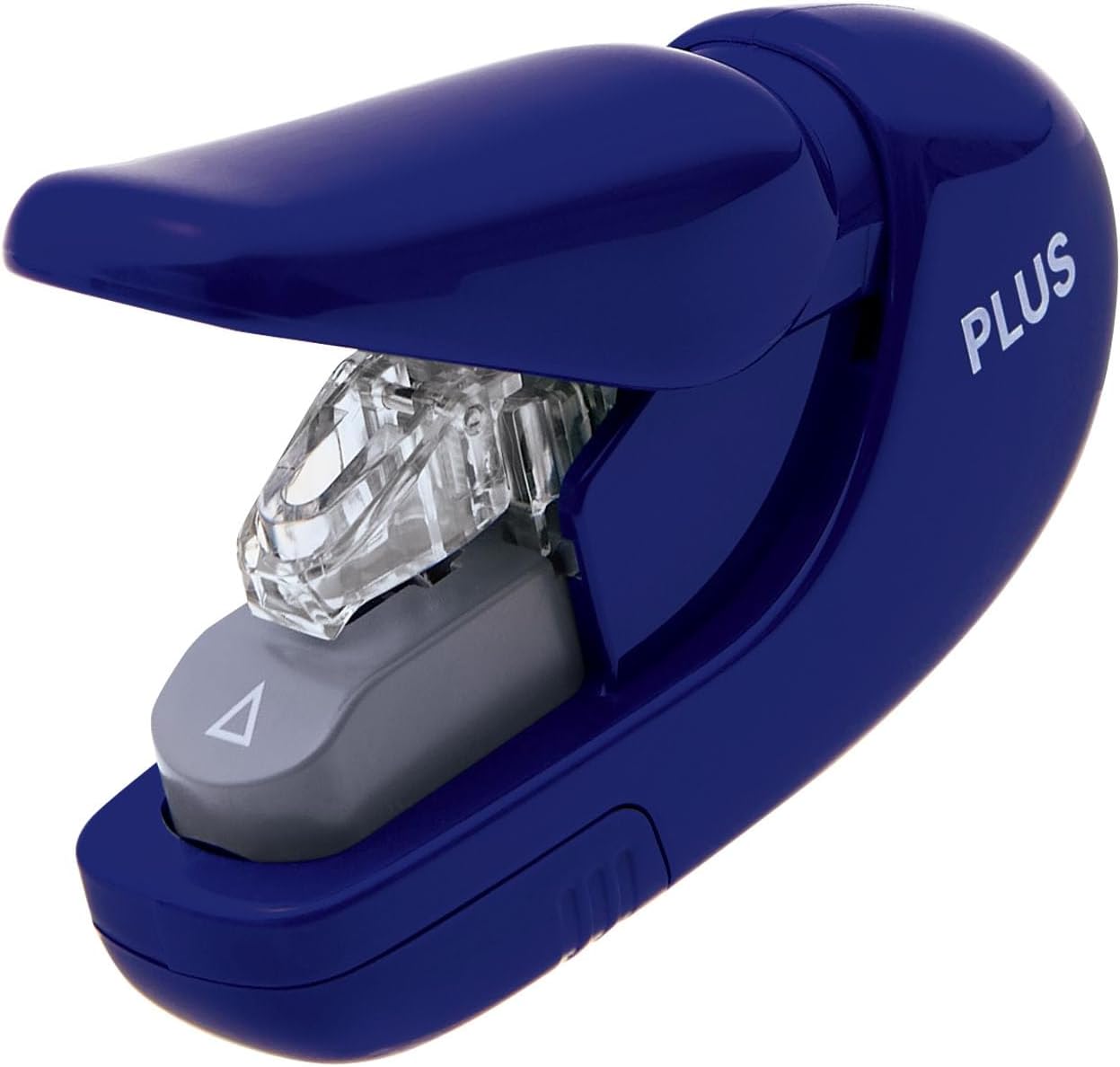 PLUS Japan, Staple-Free Stapler Blue, 5 Sheet Capacity, 1 Piece Pack (1 x 1 Stapler)