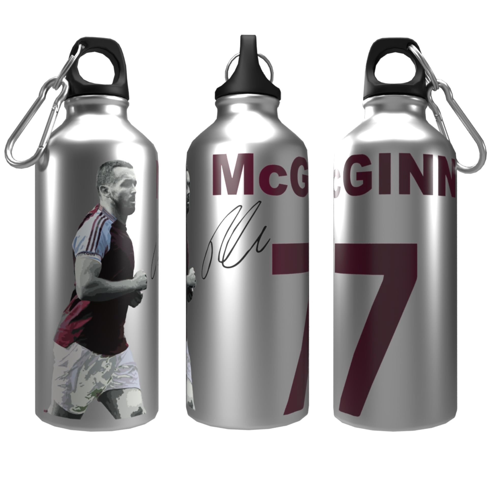 Partisan Multicoloured Villa Bottle Mcginn 750Ml Capacity 2-Lid Aluminium