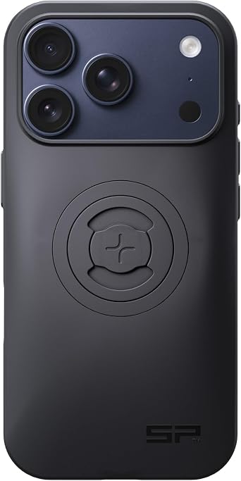 SP CONNECT Phone Case | SPC+ | Compatible with iPhone 17 PRO Black | cycling-equipment