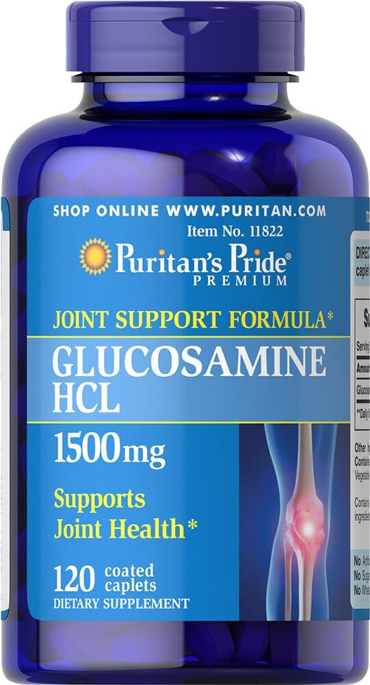 Glucosamine 1500 mg Caplets, 120 Count