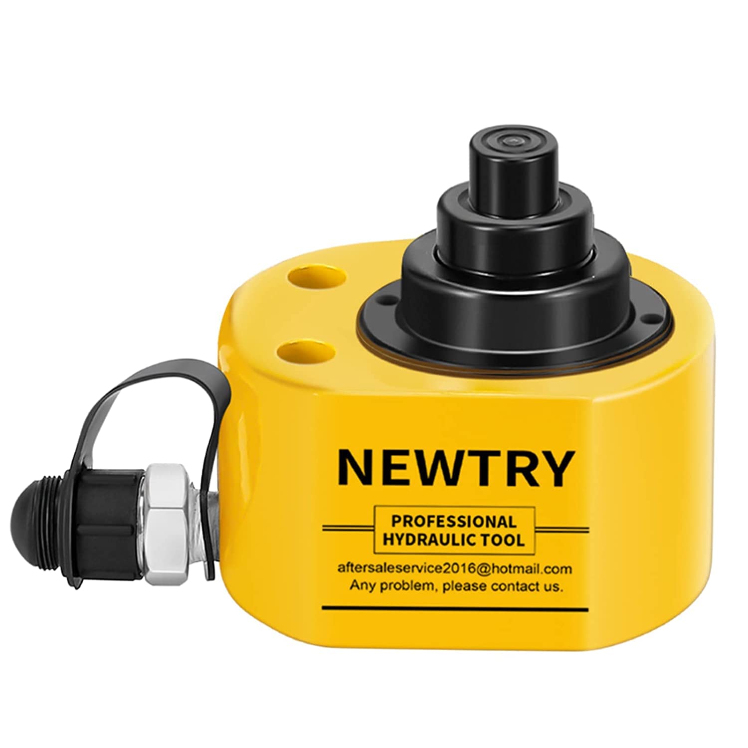 NEWTRY 30 ton Low Profile Hydraulic Ram Jack MultiSection Stoke 54mm(2